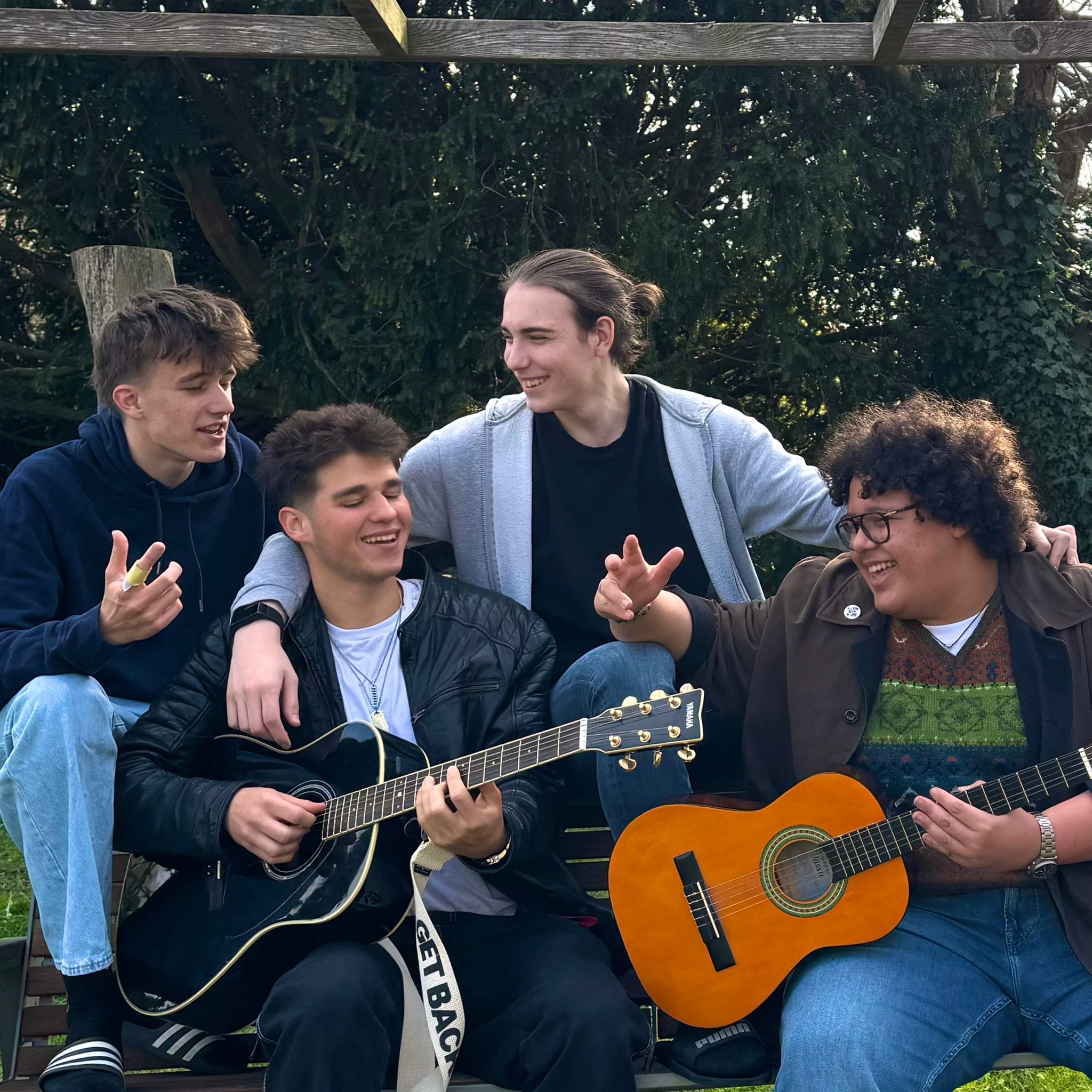 Bandfoto von der Orchesterfahrt 2026