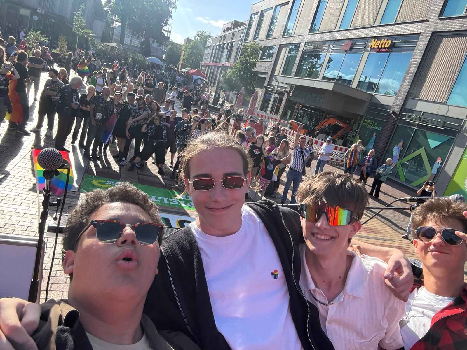 Auftritt beim CSD 2025